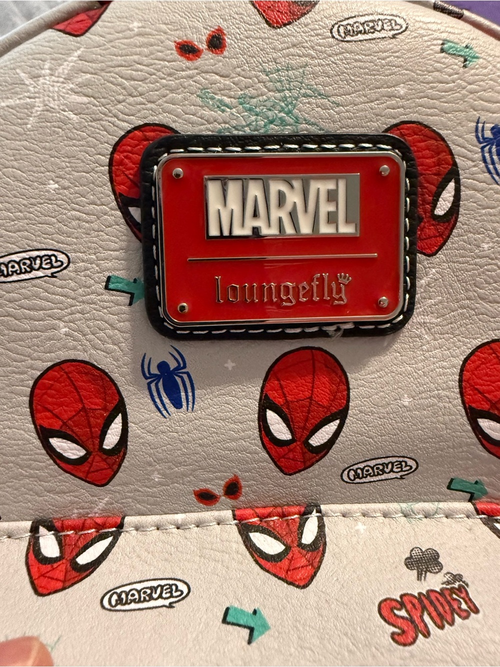 Marvel Loungefly Spider-Man Mini Backpack - Picture 5 of 5